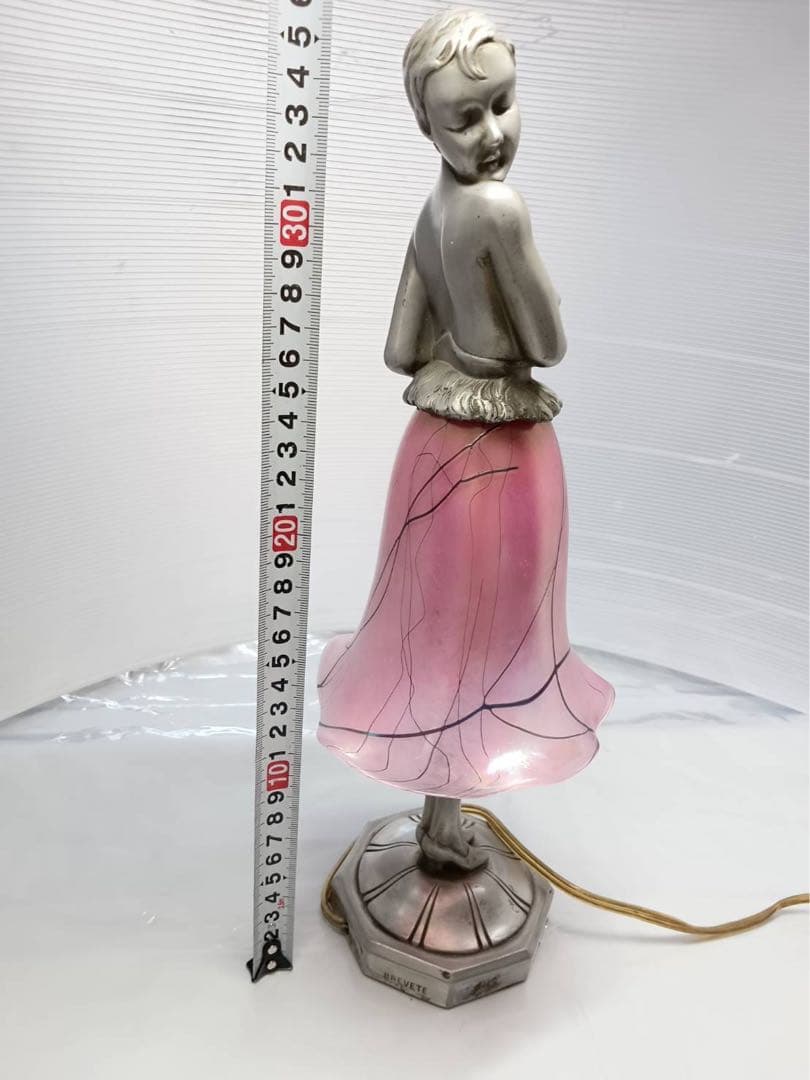 TABLELAMP アールデコ スタンドランプ 女性像 インテリア 置物