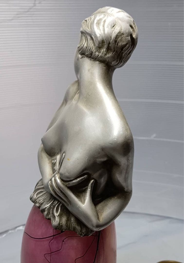 TABLELAMP アールデコ スタンドランプ 女性像 インテリア 置物