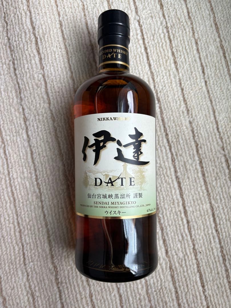 ニッカ　伊達　700ml 箱付き　宮城県限定販売