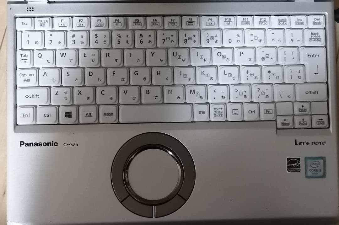 Let's note　cf-sz5　windows11　アダプター付属