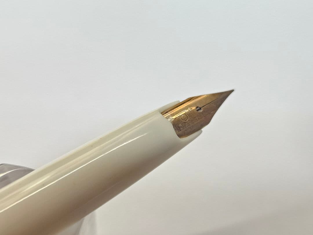 プラチナ 万年筆 ハイビスカス 14K 細字 ショート 廃番 廃盤