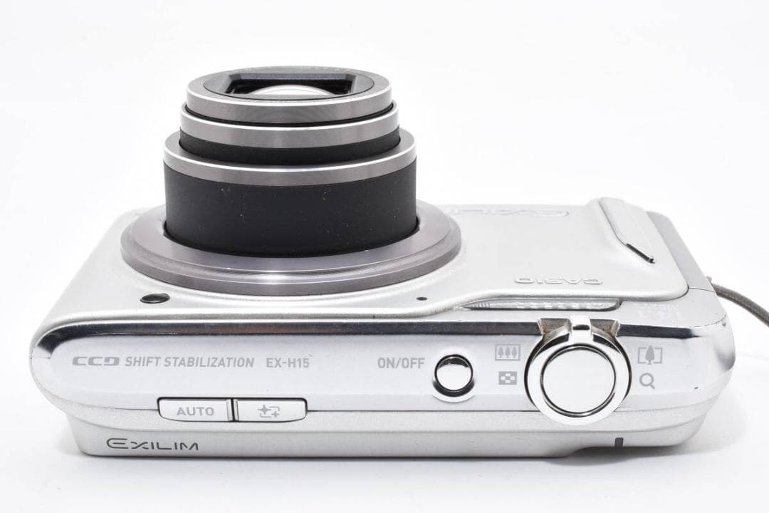 カシオ　CASIO EXILIM EX-H15 シルバー ＃A463