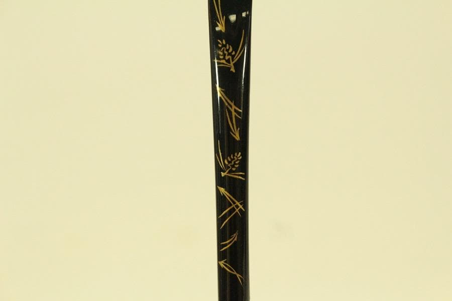 茶道具 輪島塗 蒔絵 茶杓 共箱(A785)