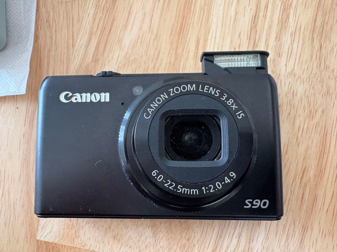Canon PowerShot S90 デジタルカメラ 純正ケース付き動作確認済