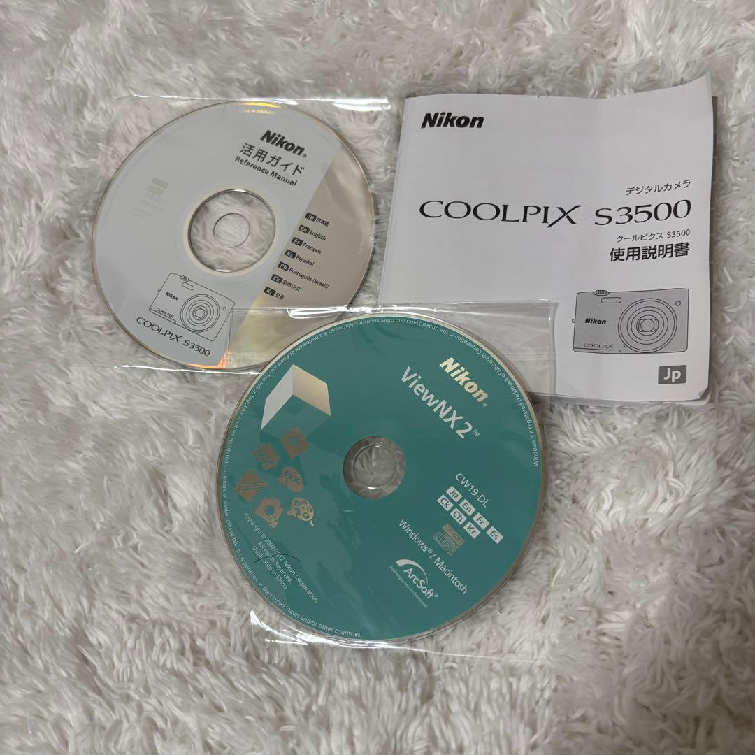 【希少✨】ニコン Nikon クールピクス COOLPIX S3500 パープル