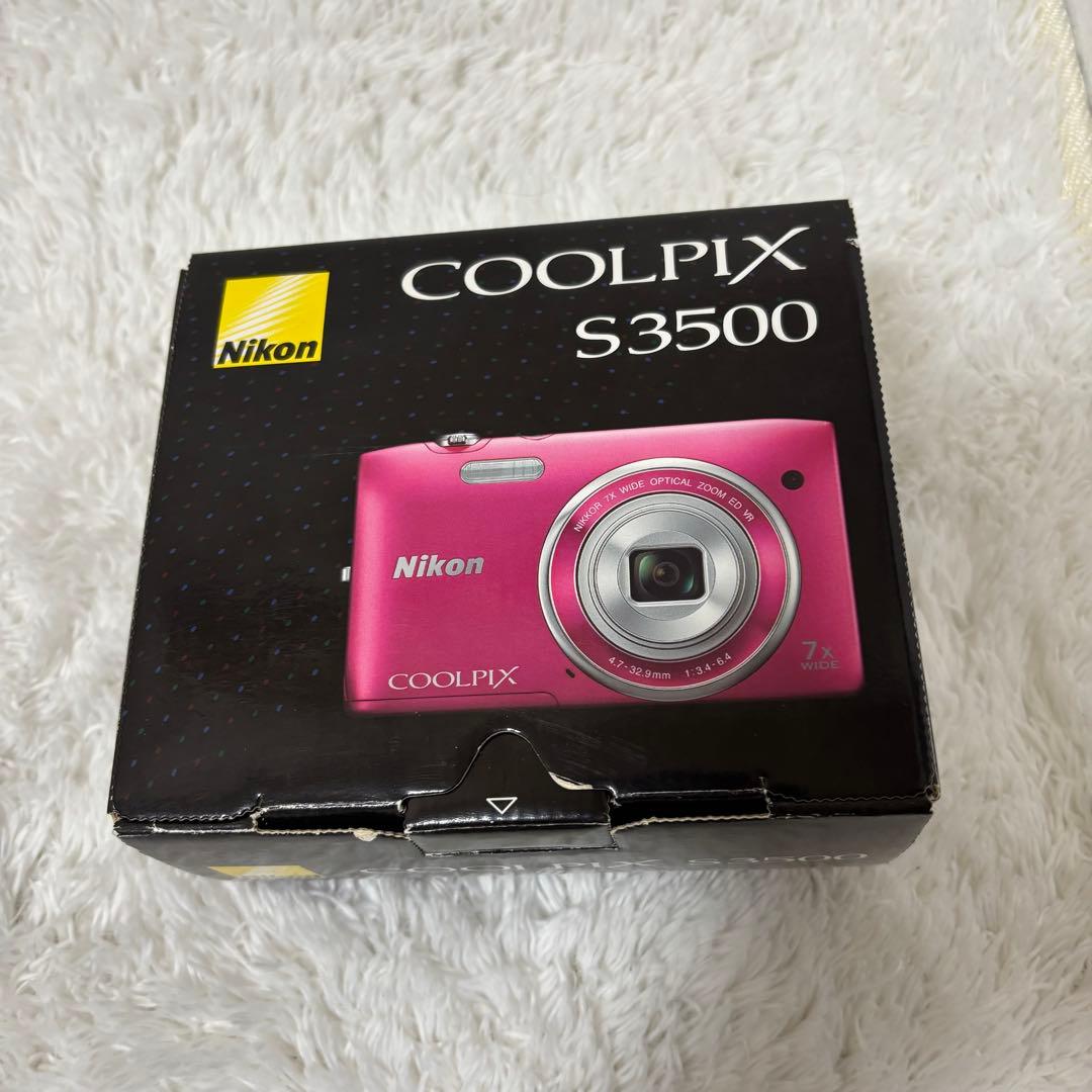 【希少✨】ニコン Nikon クールピクス COOLPIX S3500 パープル