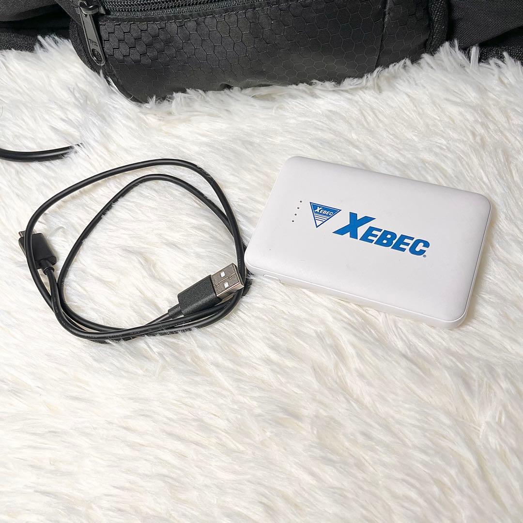 【美品】XEBEC 水冷ベスト バッテリー付　水冷服