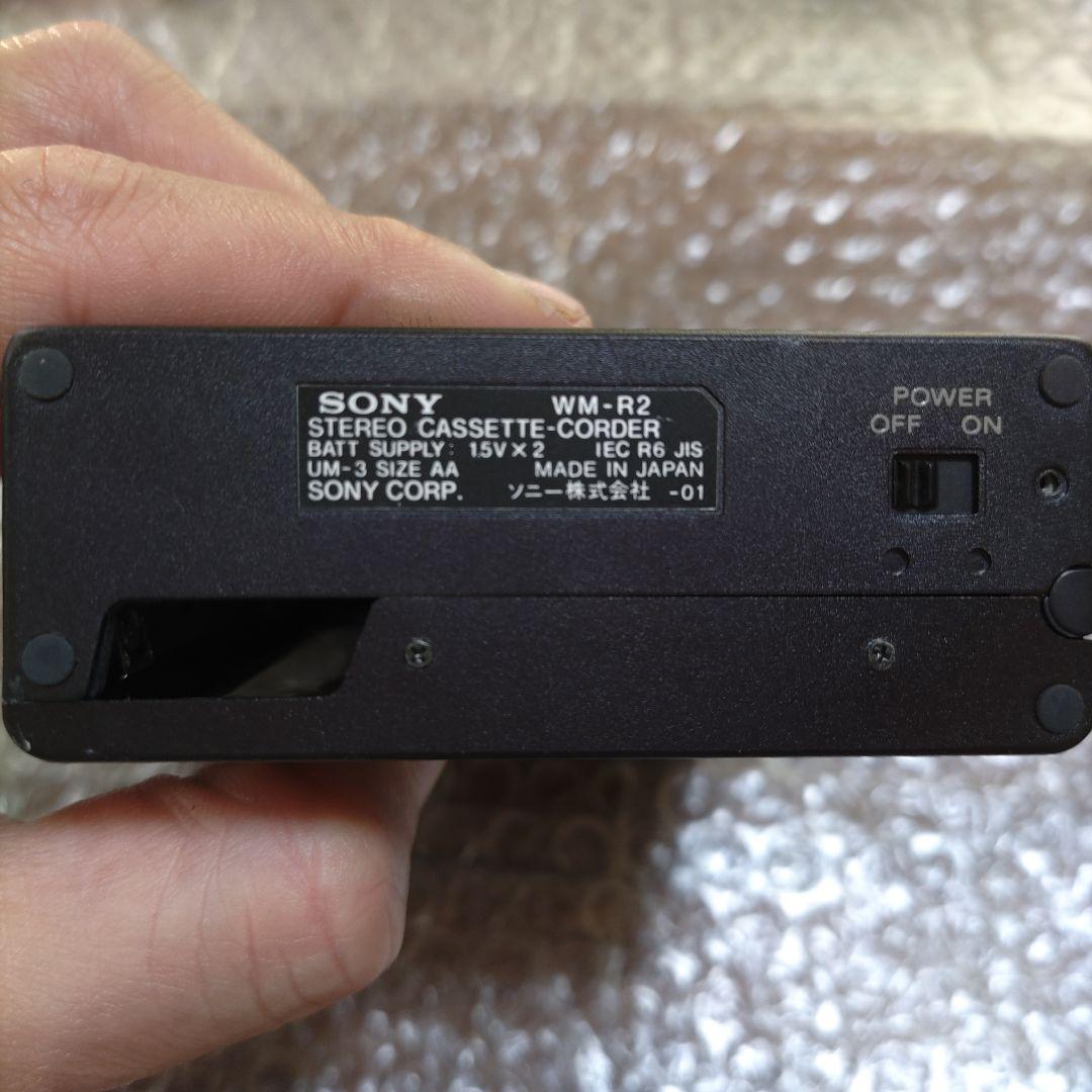 ソニー　カセットウォークマン　WM−R2　ジャンク　管理ナンバー24