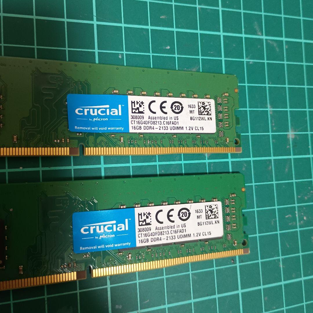 DDR4 16GB ×2 計 32GB