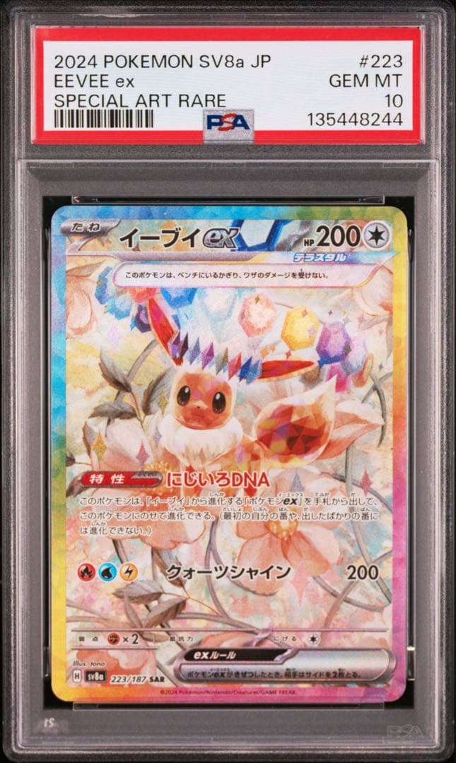 【PSA10】ブイズSAR フルコンプ10枚セット ブラッキーex リーフィア