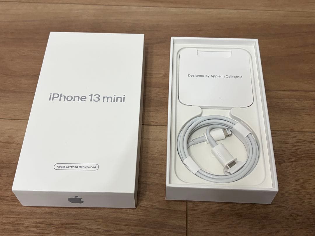 極美品 iPhone 13 mini ミッドナイト 128GB バッテリー93%