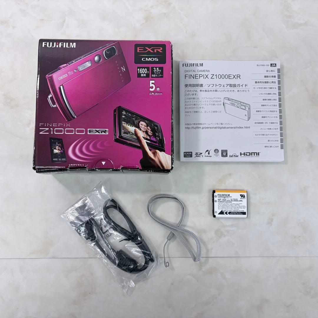 FUJIFILM FinePix Z1000EX グリーン 付属品付 ジャンク