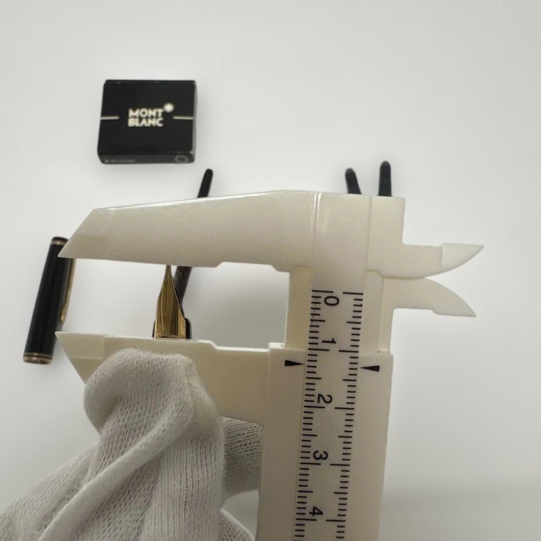 グ*ン様 MONT BLANC 585 14K 万年筆 黒 インクカートリッジ×