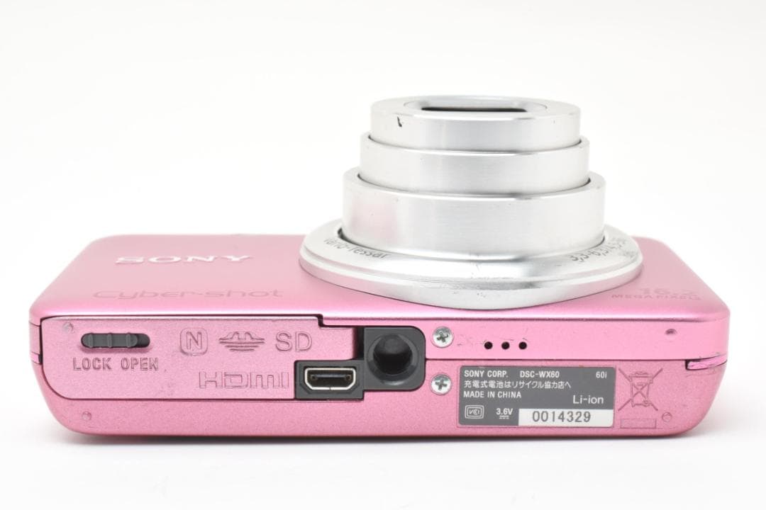 《 美品 》ソニー　SONY Cyber-shot DSC-WX60 ピンク