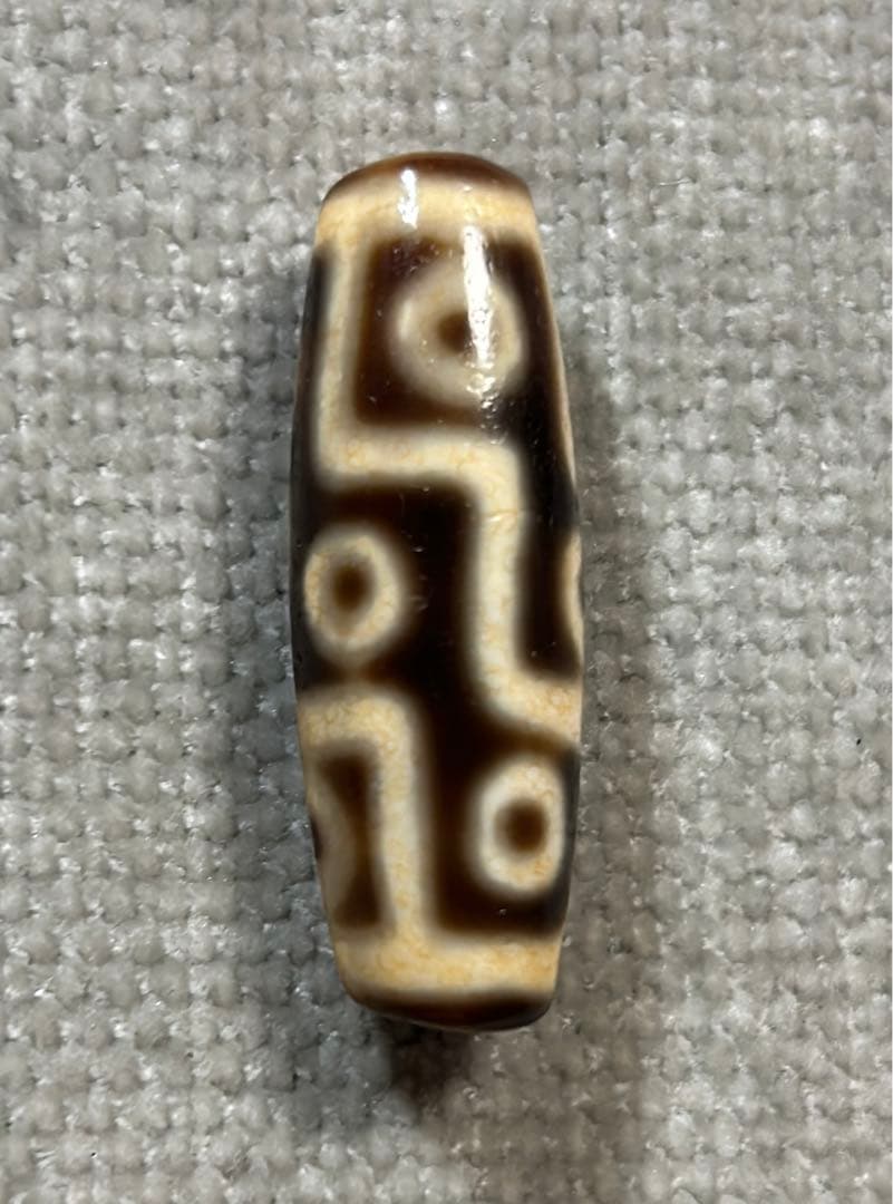 九眼天珠　ハンドメイド／送料込　匿名発送／チベット　天珠　お守り