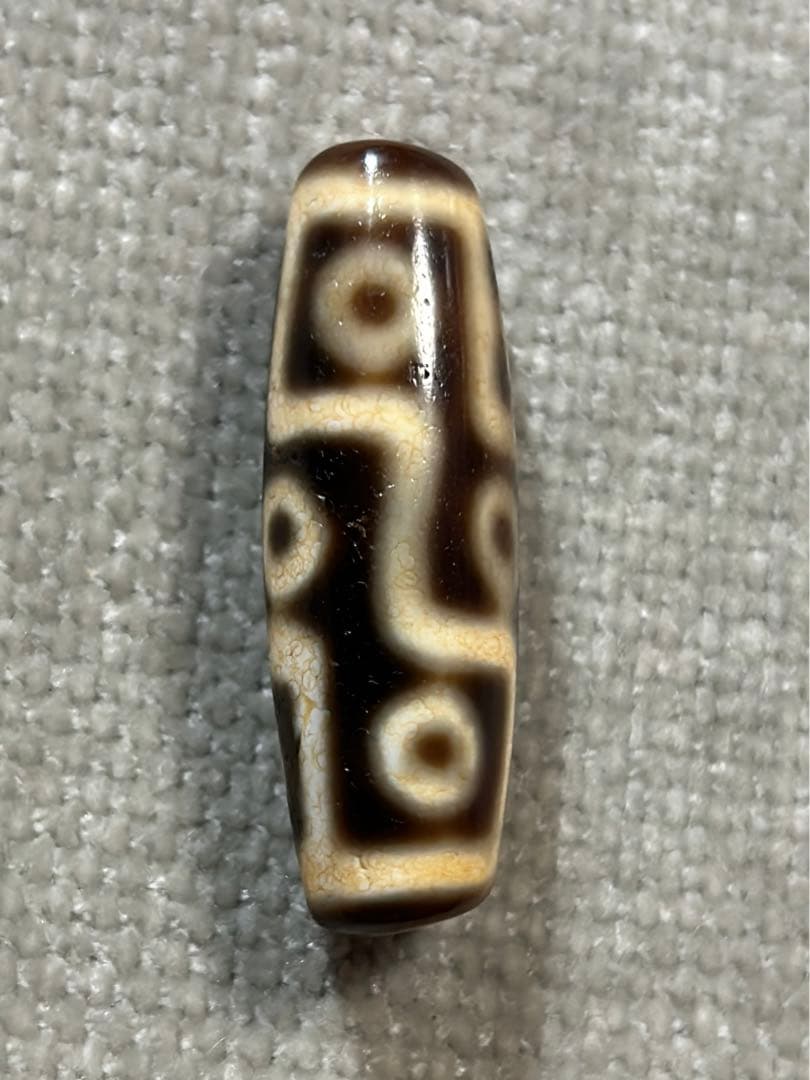 九眼天珠　ハンドメイド／送料込　匿名発送／チベット　天珠　お守り