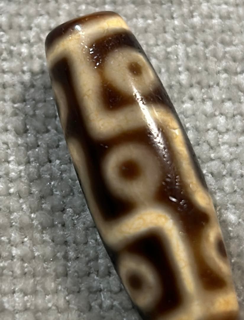 九眼天珠　ハンドメイド／送料込　匿名発送／チベット　天珠　お守り
