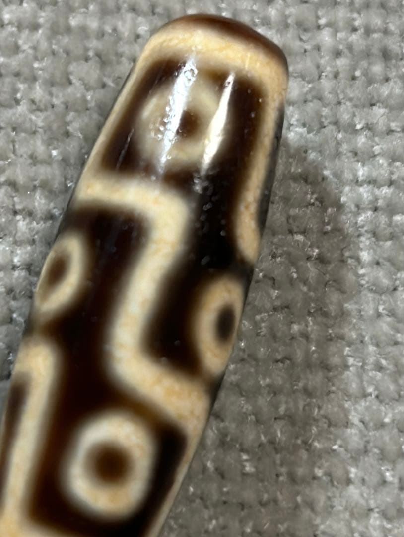 九眼天珠　ハンドメイド／送料込　匿名発送／チベット　天珠　お守り