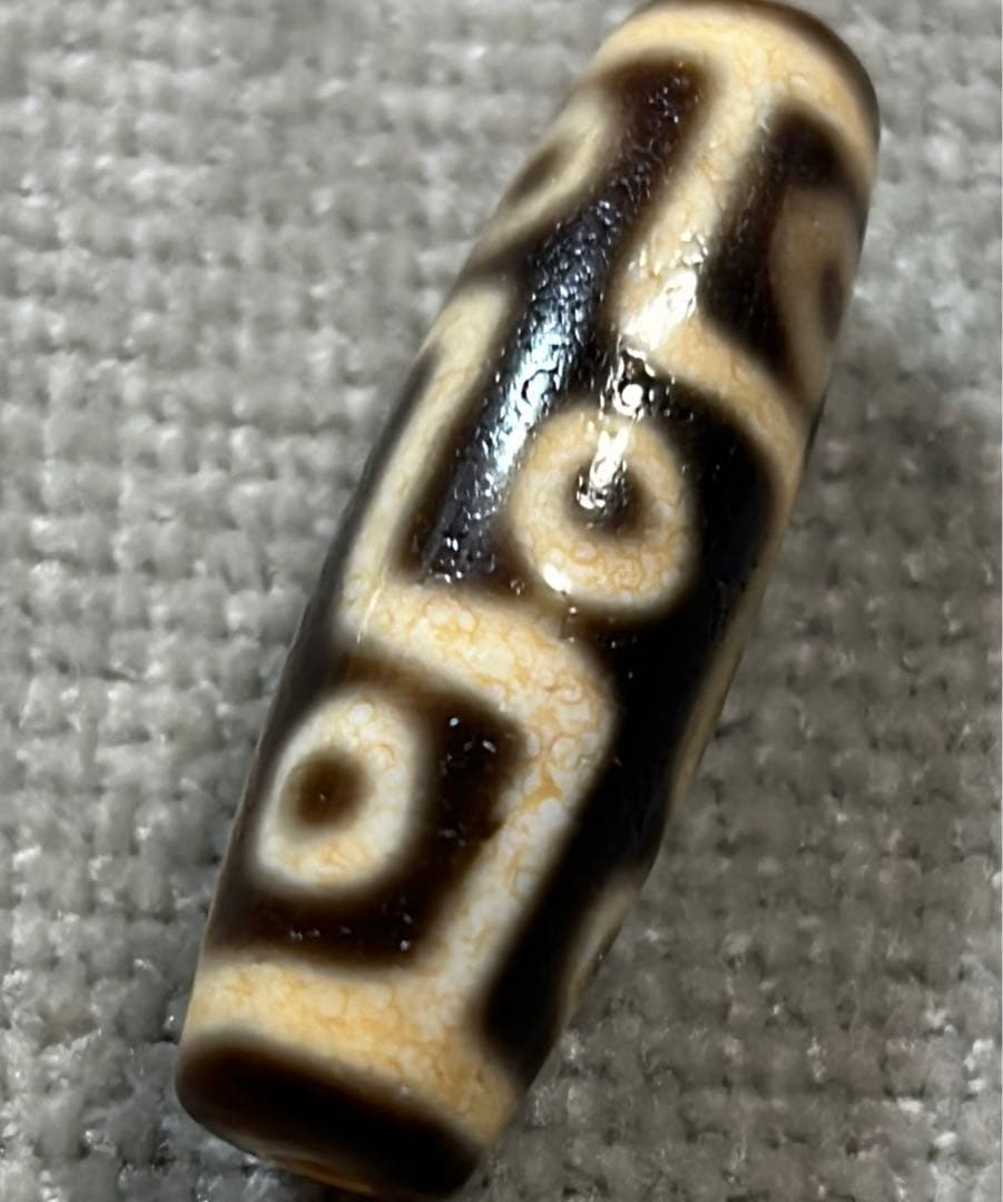 九眼天珠　ハンドメイド／送料込　匿名発送／チベット　天珠　お守り