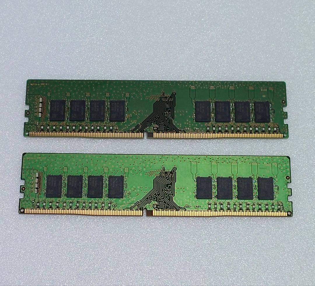 Samsung DDR4 2666 16GB ×2 計 32GB 【動作確認済】