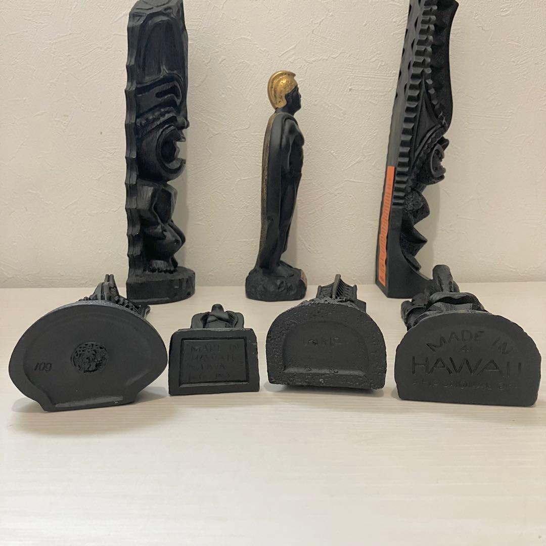 ハワイ　ココジョー　Tiki カメハメハ大王　ハワイアン 置物 A
