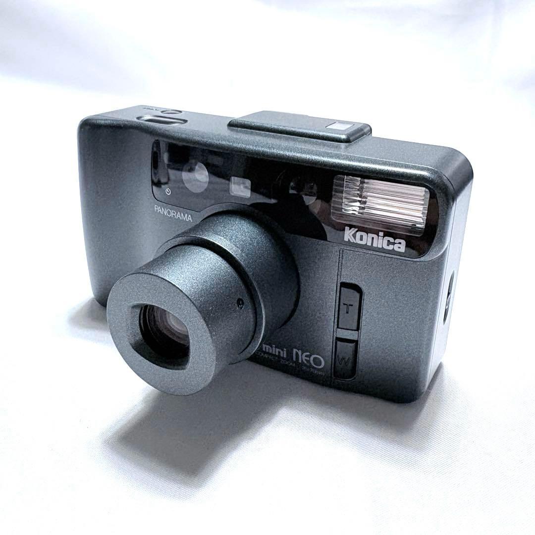 【箱説付き】 Konica フィルムカメラ Big mini NEO 動作良好