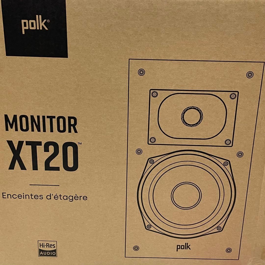 未使用品　Polk Monitor XT20 スピーカー　2025年製