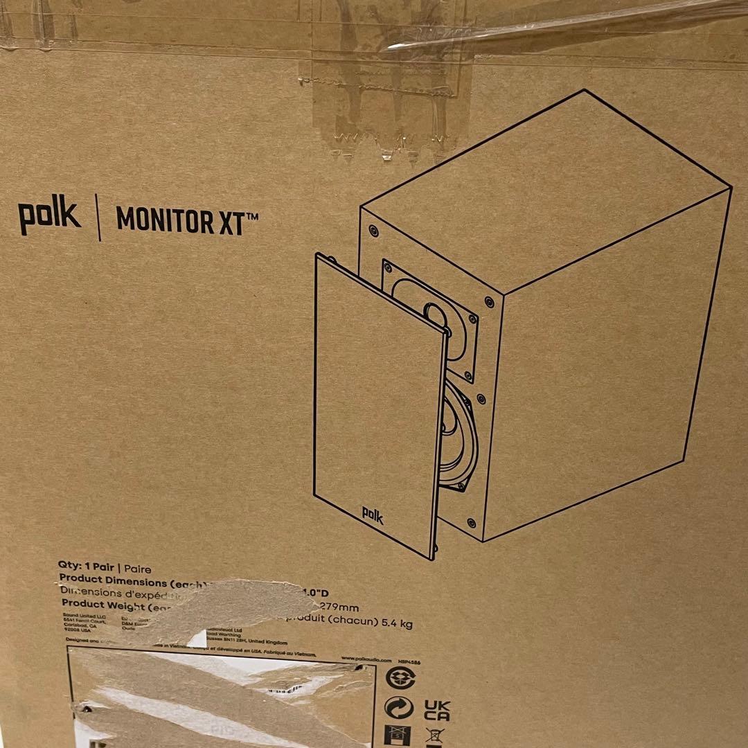 未使用品　Polk Monitor XT20 スピーカー　2025年製