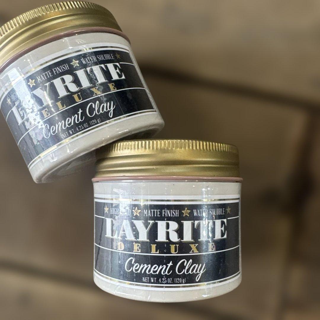 LAYRITE Cement Clay 4.25 oz 120g×２個セット