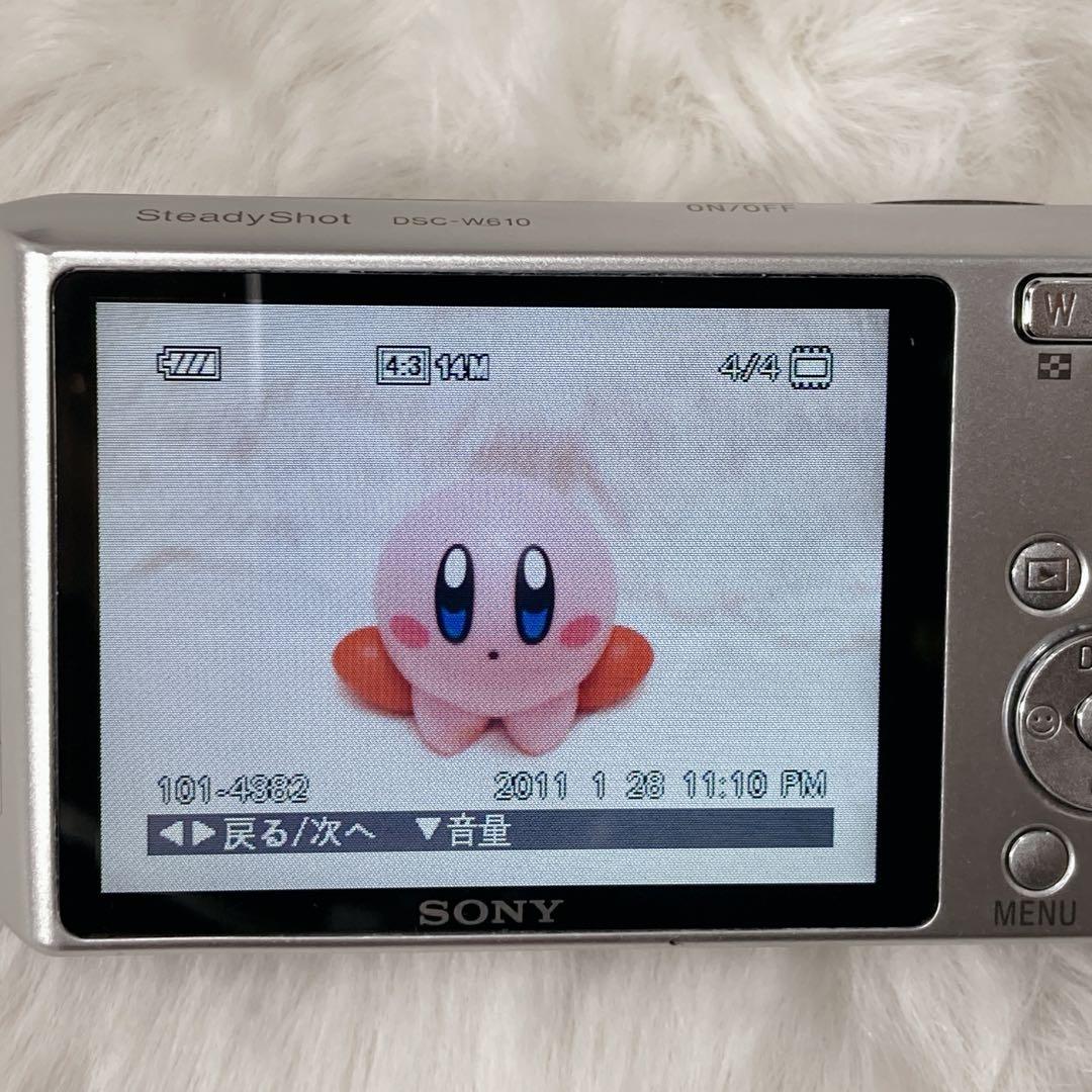 【✨美品✨】SONY Cyber-Shot DSC-W610【バッテリー付き✨】