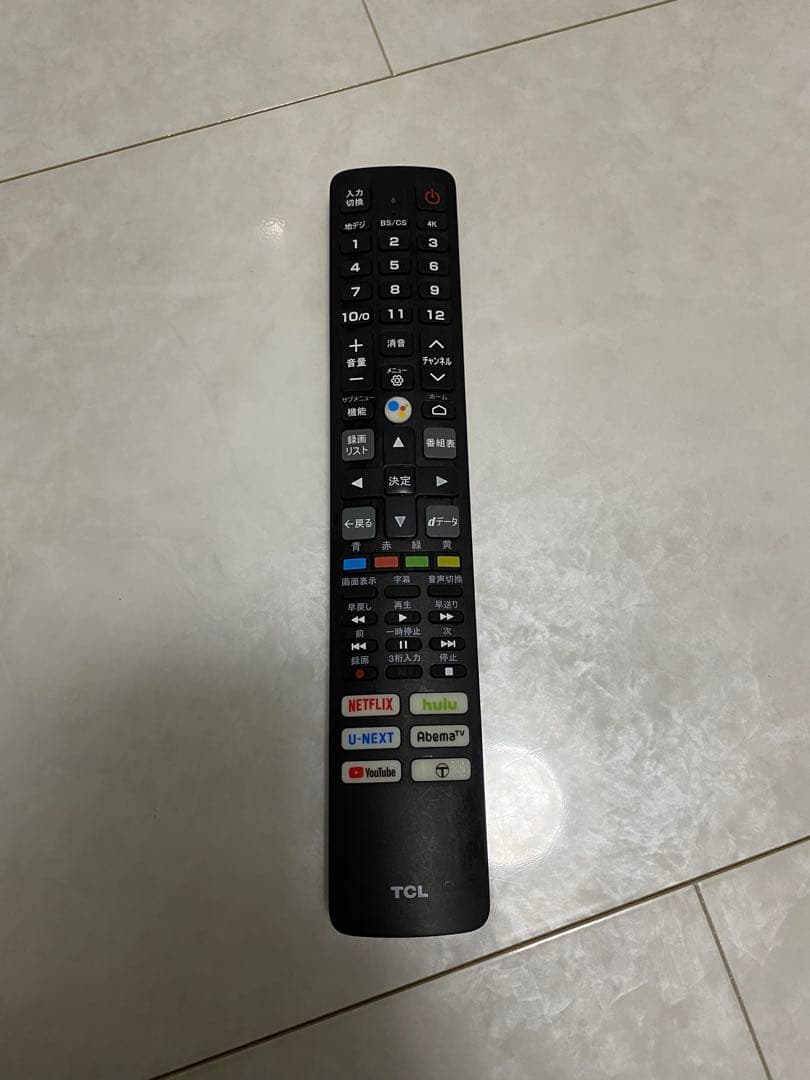 TCL スマートテレビ 55V型 55P618 4K 液晶テレビ　動画アプリ搭載