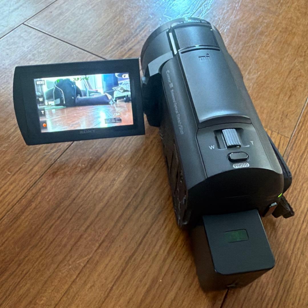 ビデオカメラ SONY 4K handycam FDR-AX45