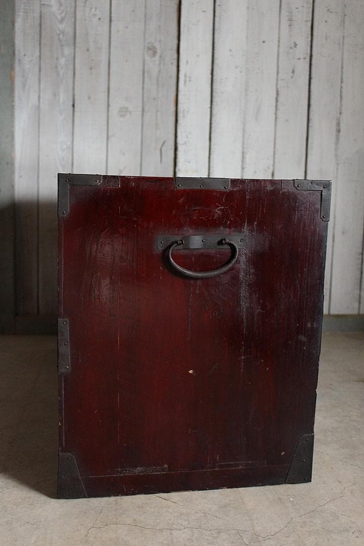 時代庄内箪笥　2段　タンス　収納　古家具　古民家　時代家具