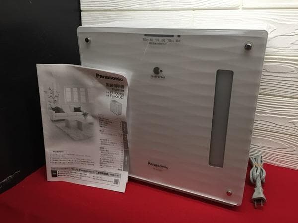 Ｙ【美品】喉や肌潤い‼ パナソニック ナノイー 気化式加湿器 FE-KXU07