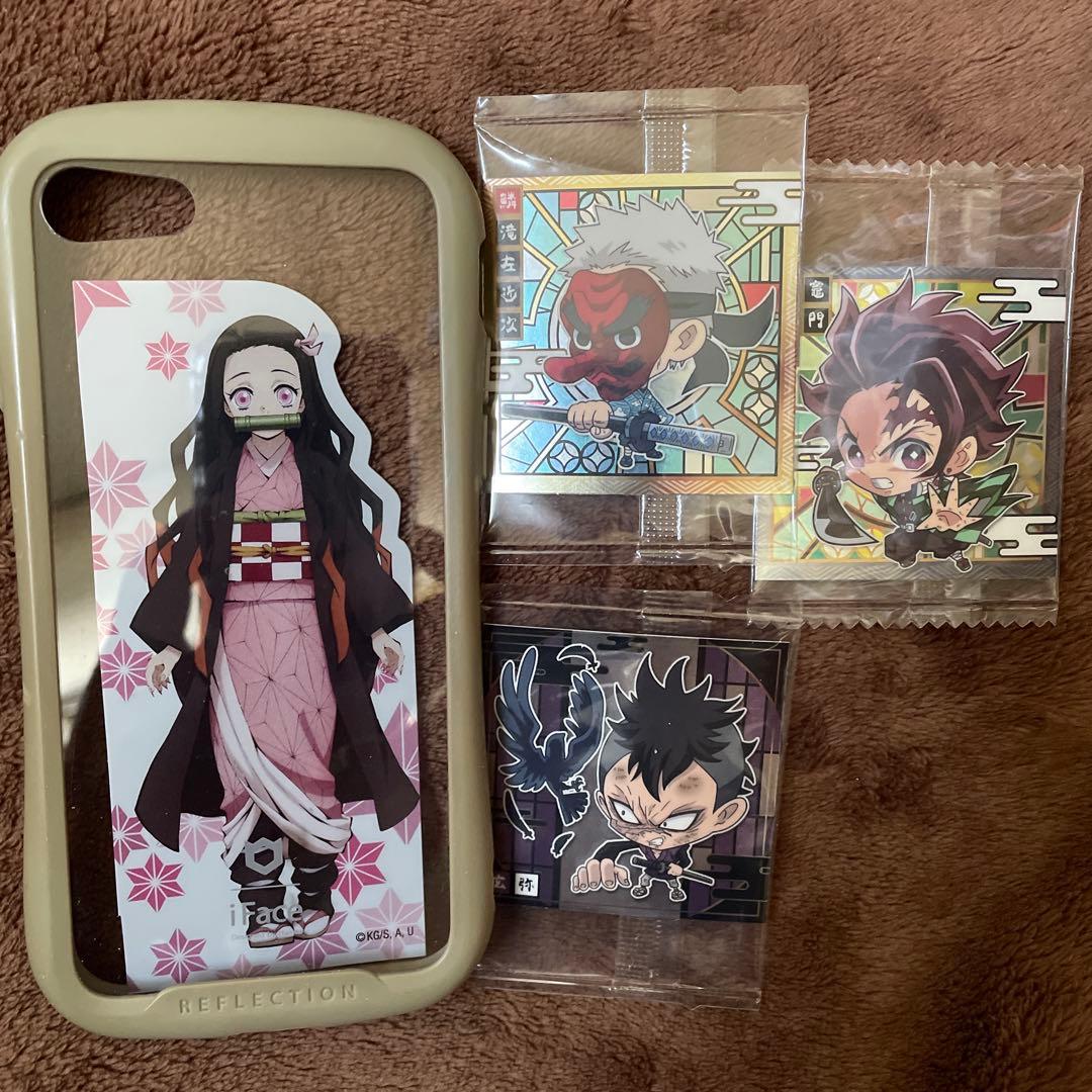iPhone i Face Reflection クリアケース　ステッカーセット