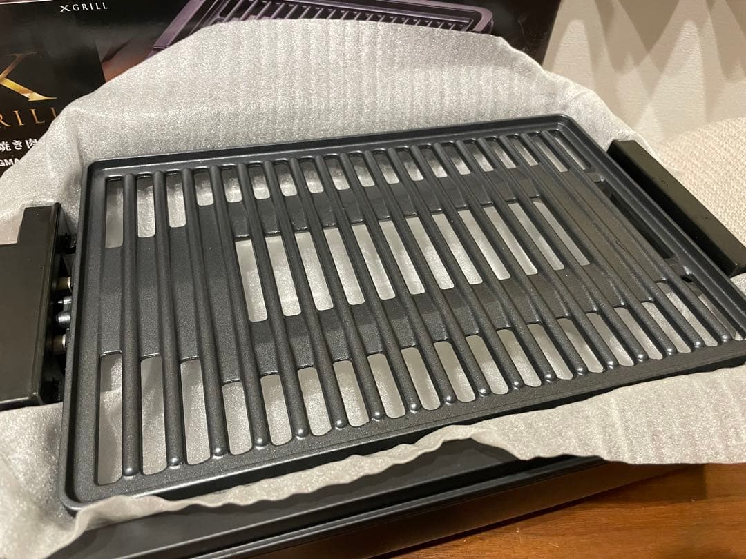 【美品】山善（YAMAZEN）減煙焼き肉グリル YGMA-X100(B)