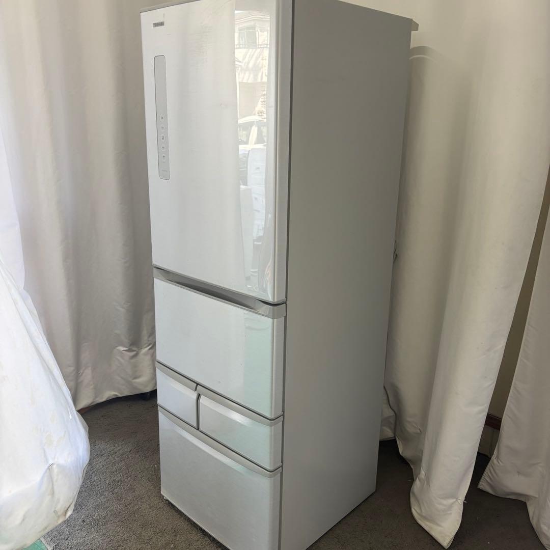 ★232　冷蔵庫　東芝　大型　400ℓ-500ℓ　右開　設置無料　安い　自動製氷