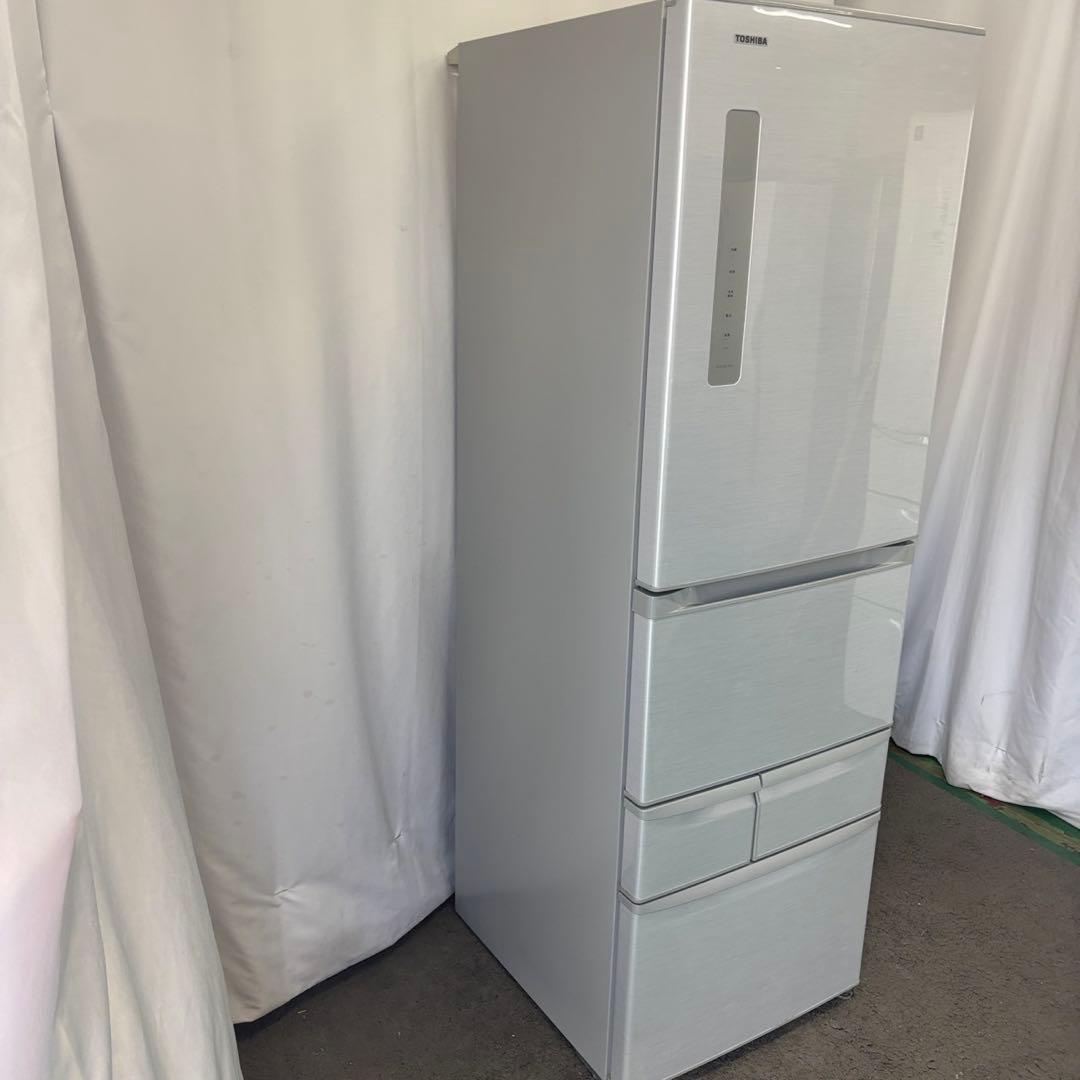 ★232　冷蔵庫　東芝　大型　400ℓ-500ℓ　右開　設置無料　安い　自動製氷