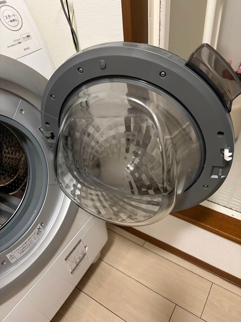 ドラム式電気洗濯乾燥機 SHARP ES-S7J-WR 2024年製 右開き