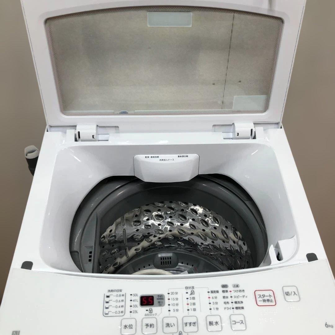 美品 ニトリ 洗濯機 NTR60 2022年製 一人暮らし 112996-1