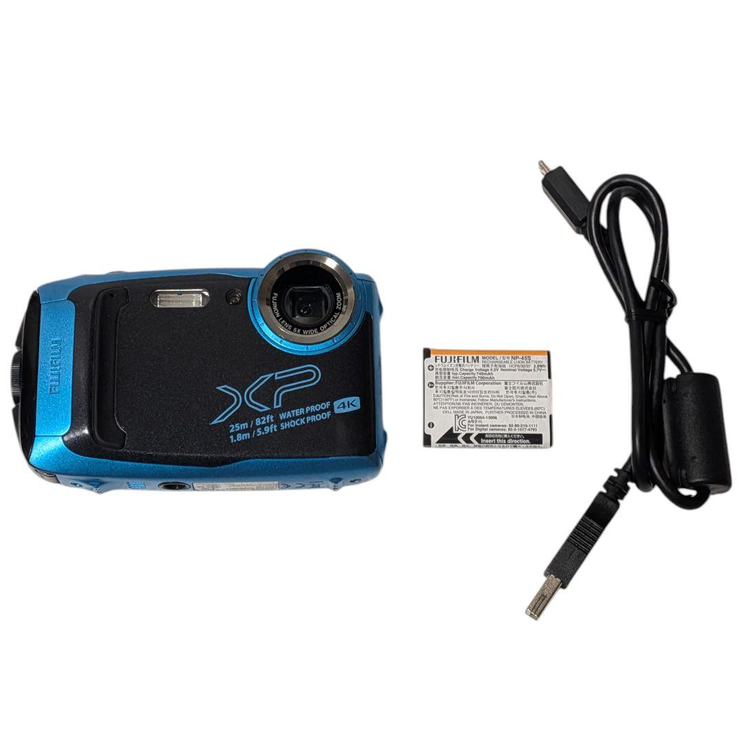 FUJIFILM FINEPIX XP140 ブルー フジフィルム コンデジ