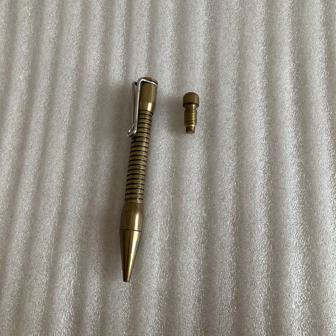 真鍮製？ボールペン