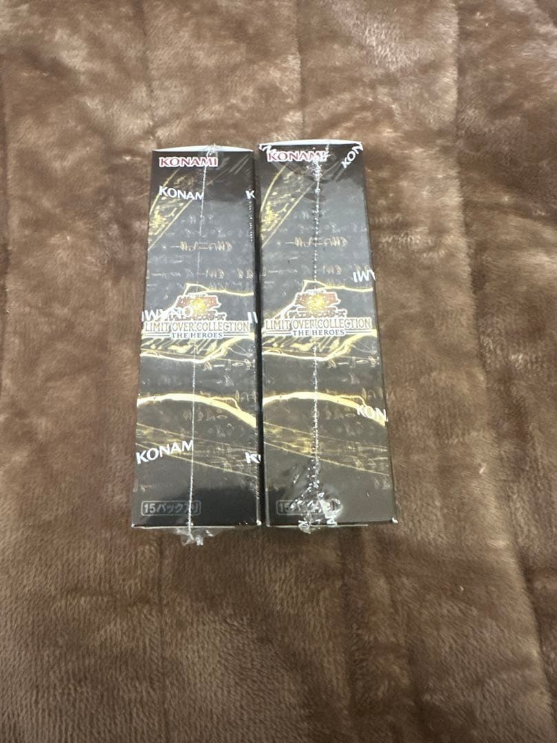 遊戯王　リミットオーバーコレクション　2BOX　シュリンク付