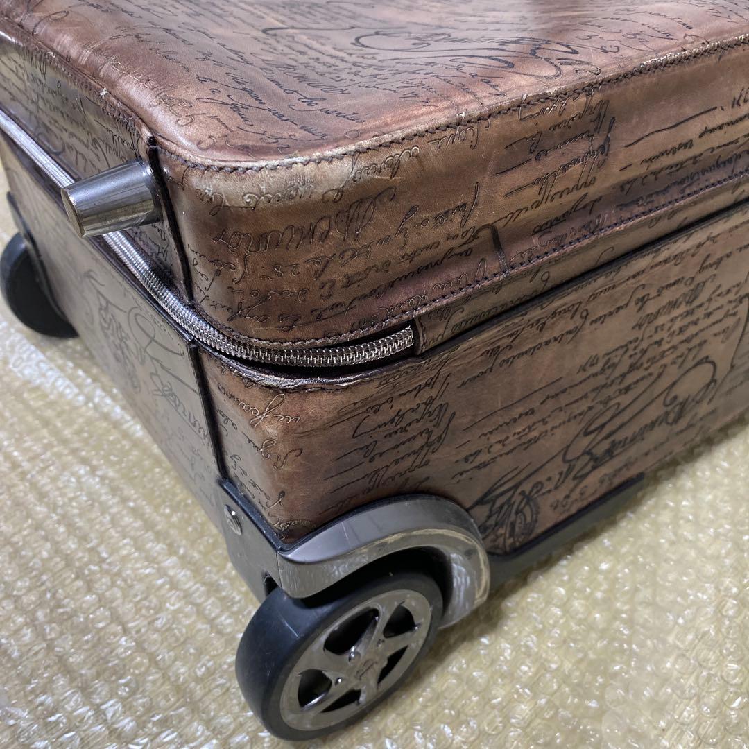 Berluti ベルルッティ　キャリーケース　スーツケース　旅行カバン