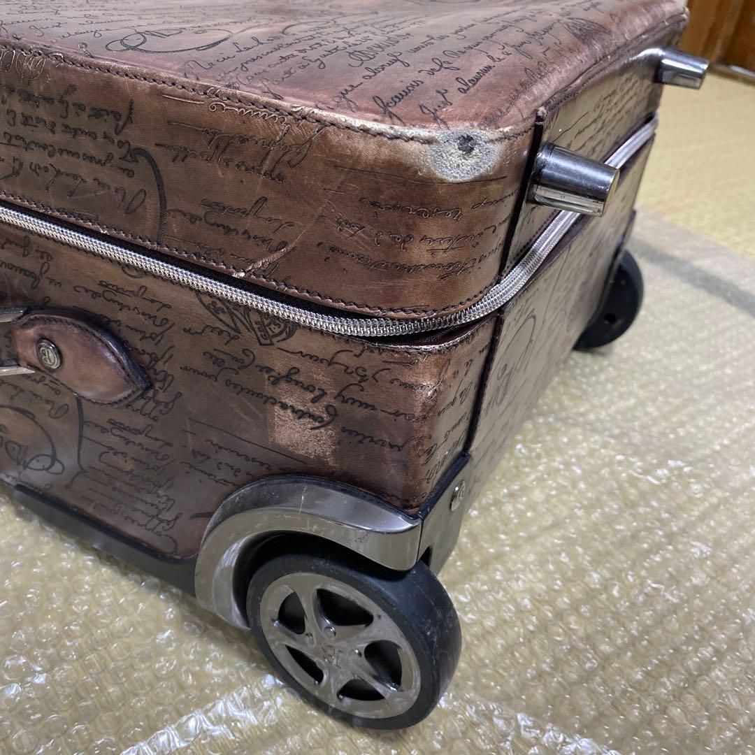 Berluti ベルルッティ　キャリーケース　スーツケース　旅行カバン