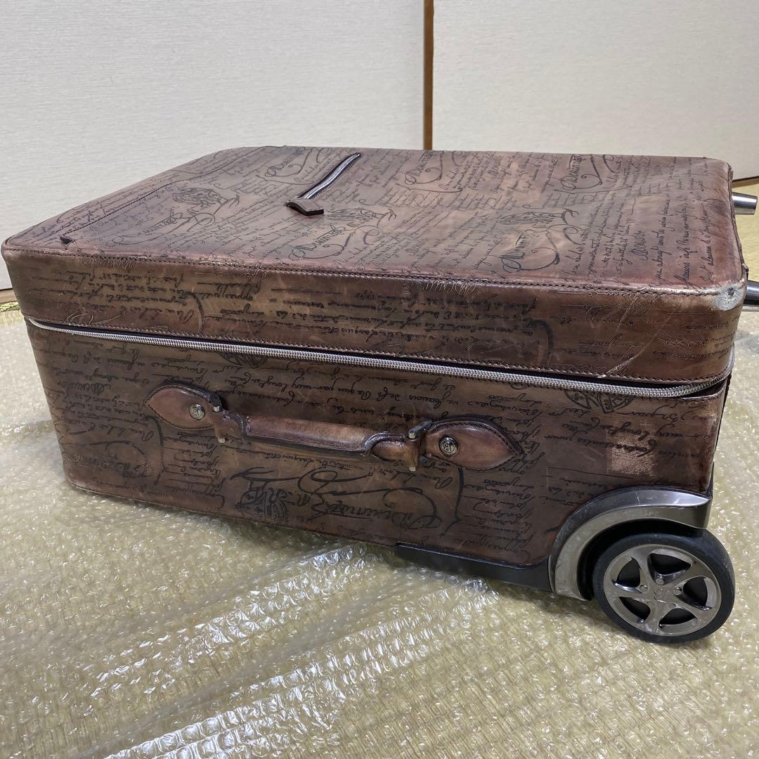 Berluti ベルルッティ　キャリーケース　スーツケース　旅行カバン