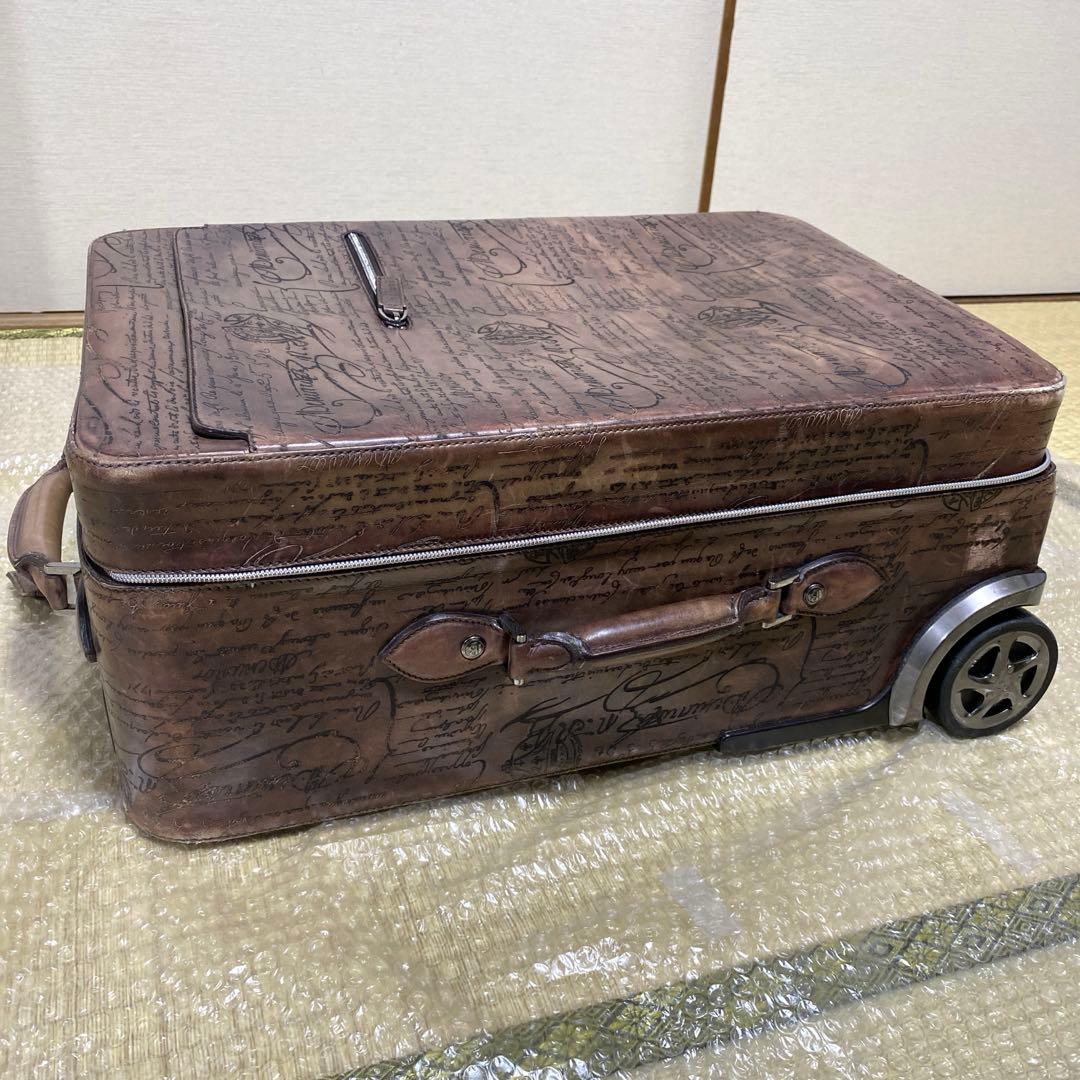 Berluti ベルルッティ　キャリーケース　スーツケース　旅行カバン