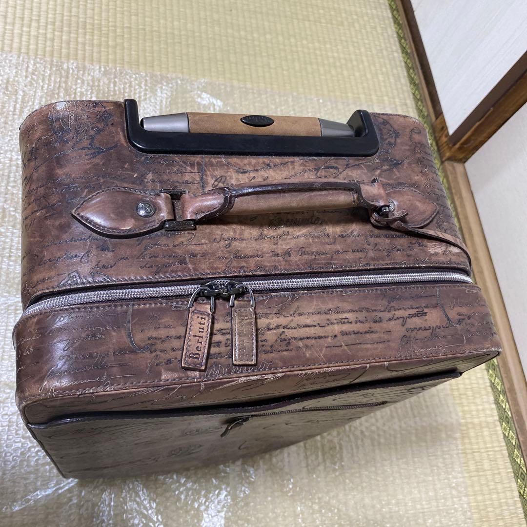 Berluti ベルルッティ　キャリーケース　スーツケース　旅行カバン