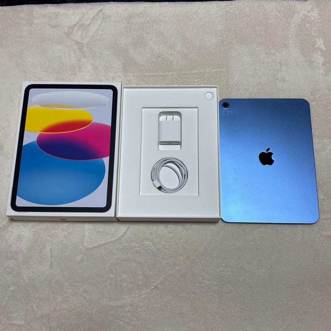 iPad (A16) 128GB Wi-Fi ブルー AppleCare+保証有