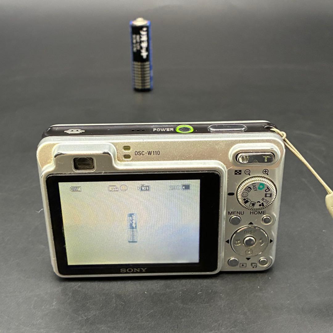 【動作OK】SONY Cyber-shot サイバーショット DSC-W110
